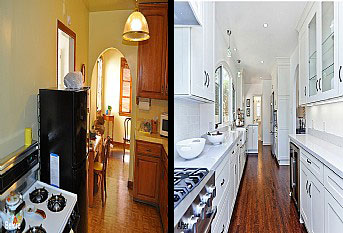 Before and After Construction Remodel