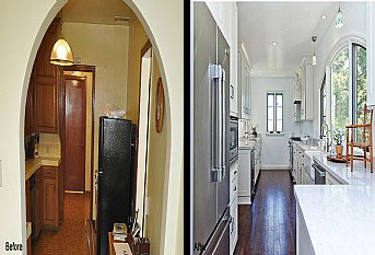 Before and After Construction Remodel